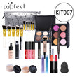 POPFEEL Makeup Full Kit Female Make Up Set Eye Shadow Eyeshadow Palette Lip Gloss Mascara Eyeliner Brushes Bag Make-up for Women