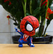 Marvel Avengers Spider Man Cute Action Figure Posture Anime Decoration Collection Figurine Toy Model Ornaments Children Gift