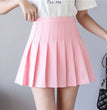 2024 White Women Pleated Skirts Summer High Waist Zipper Girls Dancing JK Mini Skirts Black Fashion Student A Line Faldas