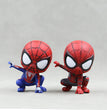 Marvel Avengers Spider Man Cute Action Figure Posture Anime Decoration Collection Figurine Toy Model Ornaments Children Gift