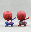 Marvel Avengers Spider Man Cute Action Figure Posture Anime Decoration Collection Figurine Toy Model Ornaments Children Gift