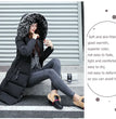 2024 Women's Down Parkas Winter Jacket Big Fur Collar Thick Slim Coat Fashion Hooded Cotton Outerwear Long Winter Woman Coat