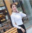 Women Shirts Blouses Women White Shirt Long Sleeve Blouse Female Tops OL Basic Shirt Blouses 2023 Fashion Elegant Woman Clothing