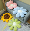 35/45cm Stuffed Six Petal Flower Cushion Girly Room Decor Sunflower Pillow Bay Window Pink Flower Sit Bedroom Seat Pillow