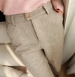 Woolen Pants Women's Harem Pencil Pants 2024 Autumn Winter High Waisted Casual Suit Pants Office Lady Women Trousers