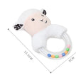 QWZ Hot Cute Baby Rattle Toys Rabbit Plush Baby Cartoon Bed Toys for Newborn 0-24 Months Educational Toy Sheep Bear Hand Bells