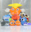 HOT Lovely Baby Bath Toys Water Spraying Squeeze Sounding Debbling Toys Kids Float Water Tub Rubber Bathroom Play Animals