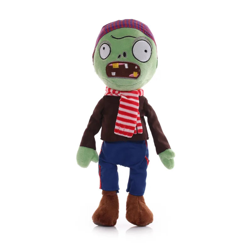 1pcs 30cm Plants vs Zombies Plush Toys PVZ Zombies Gargantuar Hats Pirate Zombies Plush Soft Stuffed Toys for Children Kids Gift