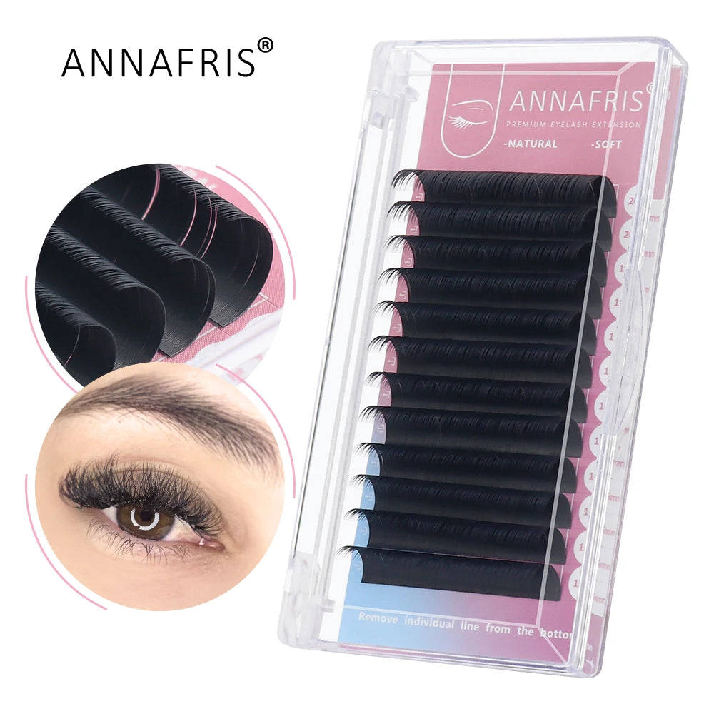 GLAMLASH L/LU/M W Shape Eyelash Extension 3D Premade Volume Fan Lashes W Style YY Lashes Faux Mink Volume Lashes Natural Eyelash