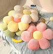 35/45cm Stuffed Six Petal Flower Cushion Girly Room Decor Sunflower Pillow Bay Window Pink Flower Sit Bedroom Seat Pillow