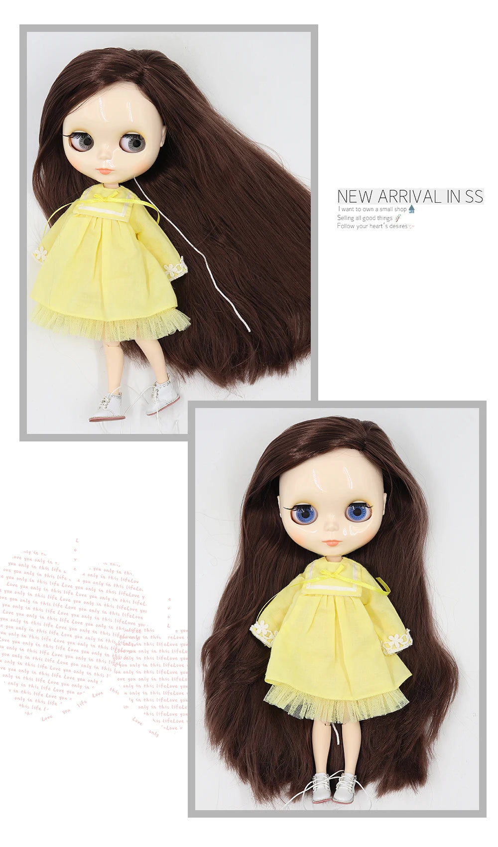 ICY DBS blyth doll 1/6 bjd toy joint body white skin shiny & matte face 30cm on sale special price toy gift anime doll