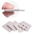 20mm Felt Chair Leg Pads 5mm Thick Floor Scratch Protector Mat Mute Non-slip Self Adhesive DIY Furniture Accessories