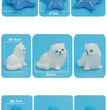 10 Pcs/Set Baby Cute Animals Bath Toy Swimming Water Toys Soft Rubber Float Squeeze Sound Kids Wash Play Funny Gift