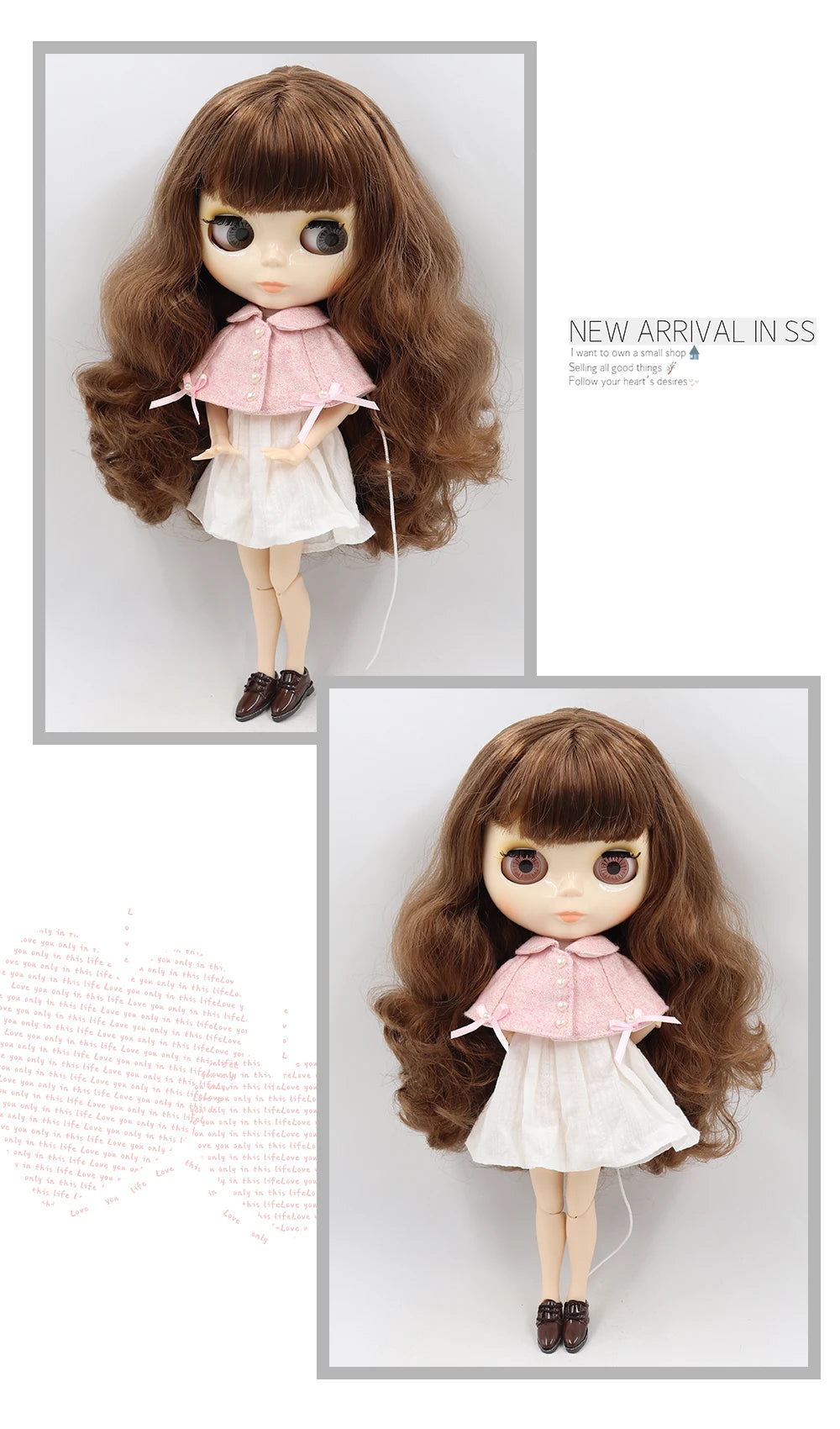 ICY DBS blyth doll 1/6 bjd toy joint body white skin shiny & matte face 30cm on sale special price toy gift anime doll