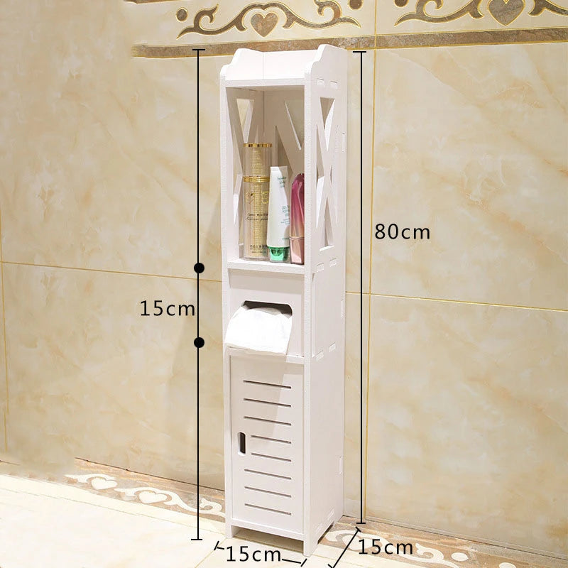 Bathroom Standing Shelf Storage Floor Cabinet Washbasin Shower Corner Shelf Sundries Storage Rack Home Furniture