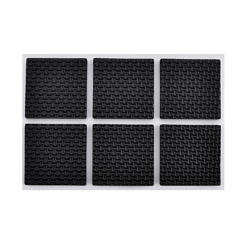 KAK 1-24PCS Self Adhesive Furniture Leg Feet Rug Felt Pads Anti Slip Mat  Bumper Damper For Chair Table Protector Hardware