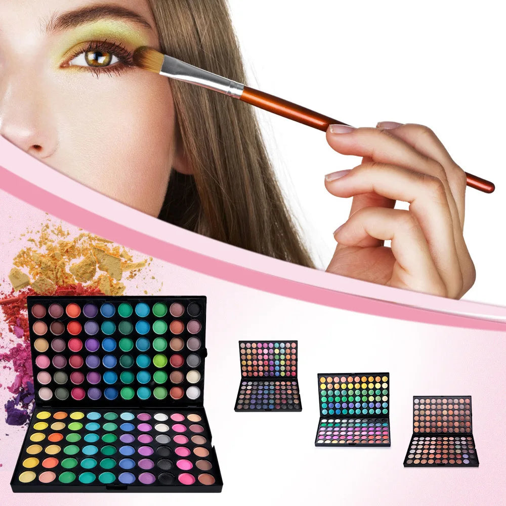 Makeup Set Kit 120 Color Make up Pallete Nude Eye Shadow Professional Shimmer Matte Glitter Eyeshadow Waterproof Shadows Palette