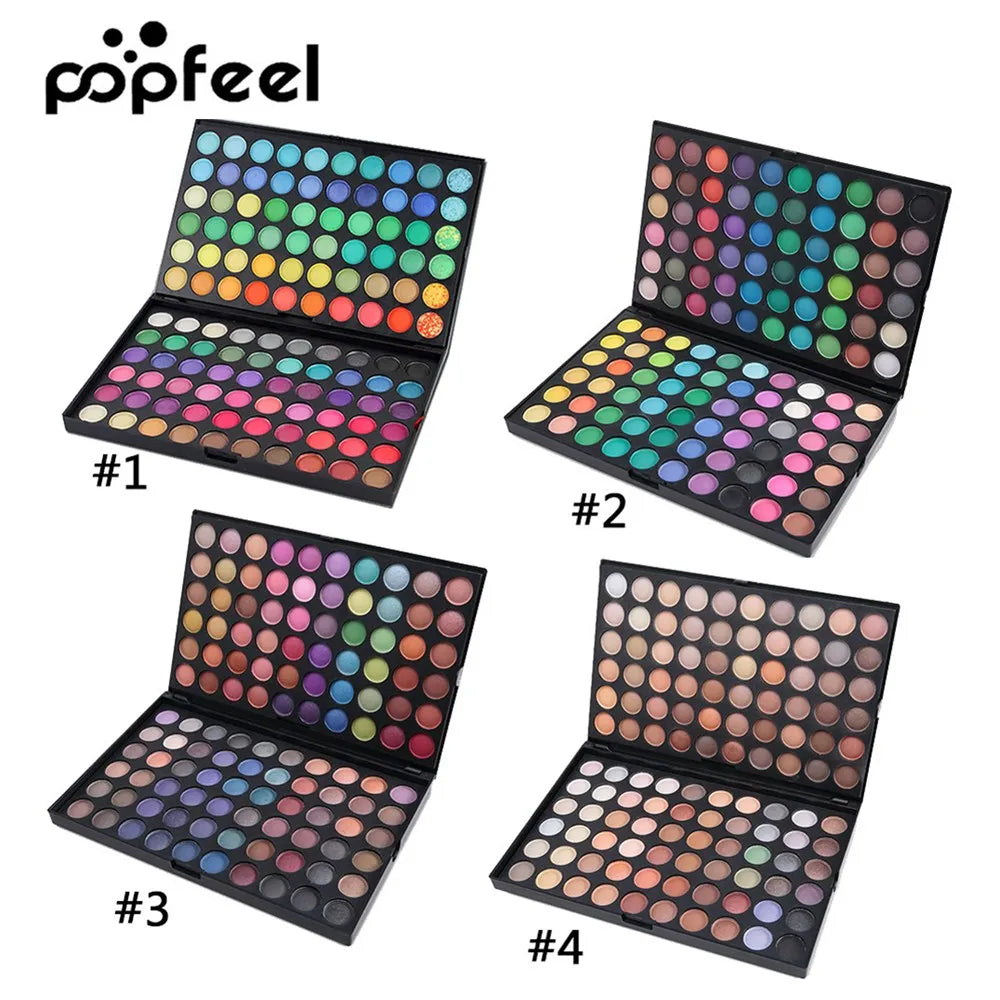 Makeup Set Kit 120 Color Make up Pallete Nude Eye Shadow Professional Shimmer Matte Glitter Eyeshadow Waterproof Shadows Palette