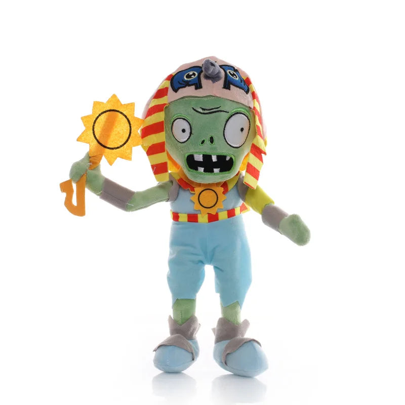 1pcs 30cm Plants vs Zombies Plush Toys PVZ Zombies Gargantuar Hats Pirate Zombies Plush Soft Stuffed Toys for Children Kids Gift