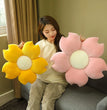 35/45cm Stuffed Six Petal Flower Cushion Girly Room Decor Sunflower Pillow Bay Window Pink Flower Sit Bedroom Seat Pillow