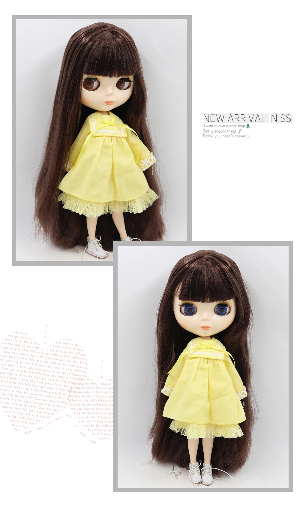 ICY DBS blyth doll 1/6 bjd toy joint body white skin shiny & matte face 30cm on sale special price toy gift anime doll