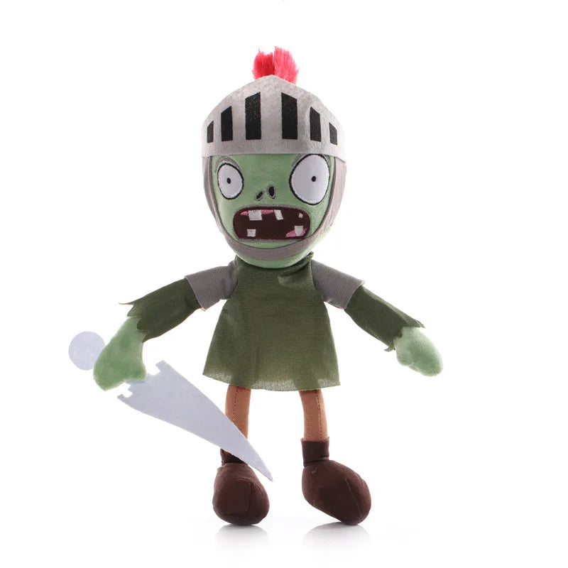 1pcs 30cm Plants vs Zombies Plush Toys PVZ Zombies Gargantuar Hats Pirate Zombies Plush Soft Stuffed Toys for Children Kids Gift