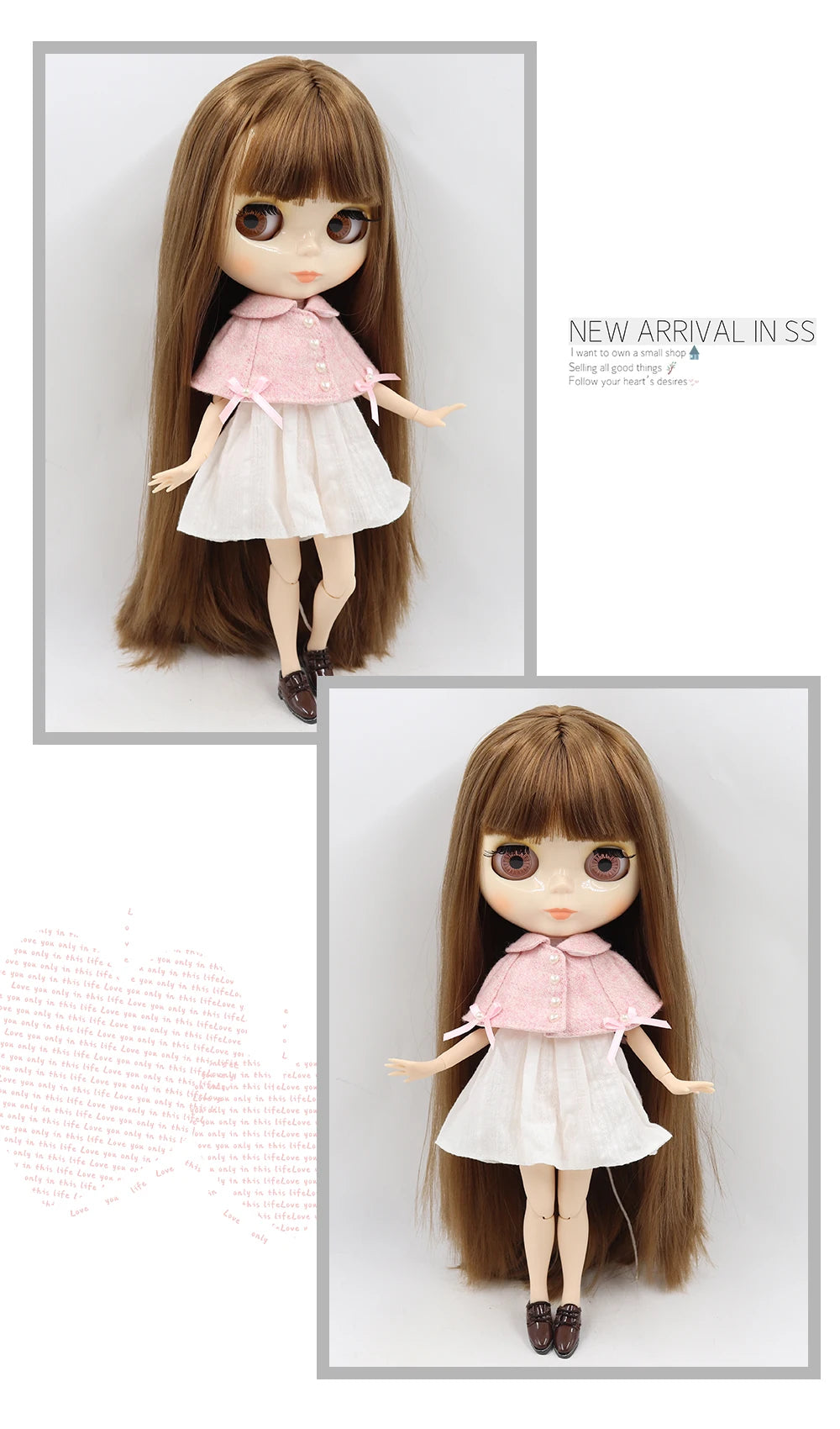 ICY DBS blyth doll 1/6 bjd toy joint body white skin shiny & matte face 30cm on sale special price toy gift anime doll