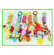 Good Quality Newborn Baby Rattles Plush Stroller Cartoon Animal Toys Baby Mobiles Hanging Bell Educational Baby Toys 0-24 Months