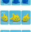 10 Pcs/Set Baby Cute Animals Bath Toy Swimming Water Toys Soft Rubber Float Squeeze Sound Kids Wash Play Funny Gift