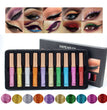 Eyeshadow Cream Matte Glitter Eyeliner Lip Gloss Liquid Lipstick Cosmetic Kit Eye Shadow Liner Stick Makeup Set Series