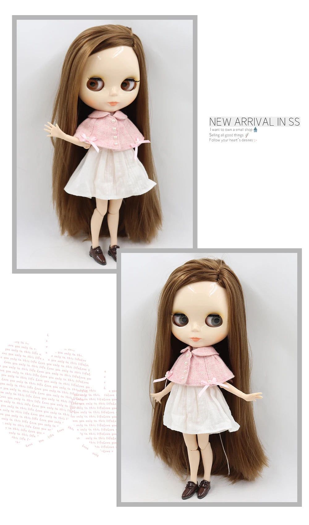 ICY DBS blyth doll 1/6 bjd toy joint body white skin shiny & matte face 30cm on sale special price toy gift anime doll