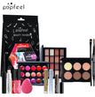 POPFEEL Makeup Full Kit Female Make Up Set Eye Shadow Eyeshadow Palette Lip Gloss Mascara Eyeliner Brushes Bag Make-up for Women