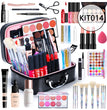 POPFEEL Makeup Full Kit Female Make Up Set Eye Shadow Eyeshadow Palette Lip Gloss Mascara Eyeliner Brushes Bag Make-up for Women