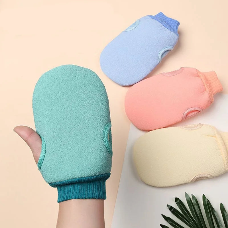 1pc Bath for Peeling SPA Exfoliating Shower Brush Body Cleaning Scrub Mitt Rub Dead Skin Gloves Shower Towel Foam Body Massage