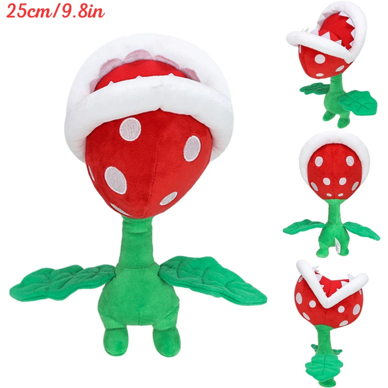 26 Styles Kawaii Mario Ice Fire Flower Boo Cappy Plush Toys Cute Anime Figure Super Star Big Poison Piranha Plant Peluche Dolls