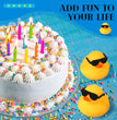 6/12/24pc Bath Duck Toys Yellow Rubber Ducks Squeak & Float Ducky Baby Shower Pool Toy for Toddlers Kids Boys Girls