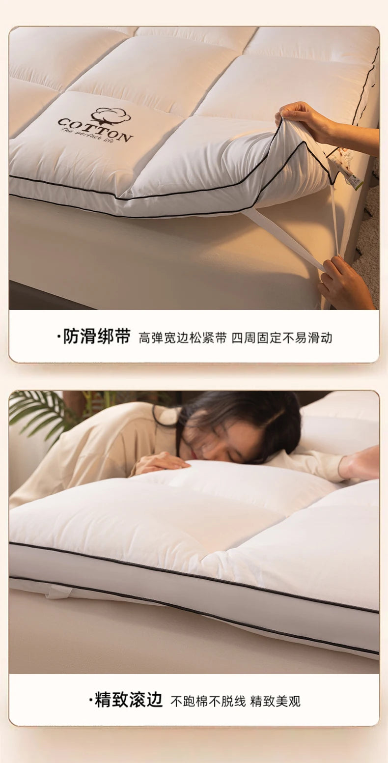 Hotel special mattress thickened home mat single bed double mattress dormitory students rent special mattress soft cushion