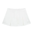 ASDS Fashion Women's High Waist Shorts Skirts Pleated Skirt Shorts Women Striped Bermuda Shorts Woman Casual Mini Shorts