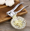 Garlic Press Mincer Stainless Steel Multifunction Crusher Kitchen Cooking Ginger Squeezer Masher Handheld Ginger Mincer Tools