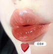 Gege Bear Flower Language Honey Heart Lipstick Love Shiny Moisturizing Light Color Watery Lipstick Jelly Look on Your Lips