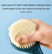 1pc Long Handle Bath Brush Soft Hair Bath Brush Back Ball Brush Bathroom Body Brushes Mud Back Scrubber Shower Massage Brush