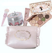 Flower Knows All In One Makeup Set Gift Box Glitter Eye Shadow Palette Matte Blush Long Lasting Velvet Lip Cream With Bag