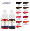 AIMOOSI 3ml Lip Ink Permanent Makeup Pigments for Eyebrows Henna Semi Permanent Eyeliner Professional Microblading Tattoo Inks