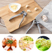 Stainless Steel Multifunction Garlic Press Crusher Kitchen Cooking Ginger Squeezer Masher Handheld Ginger Mincer Tools Garlic