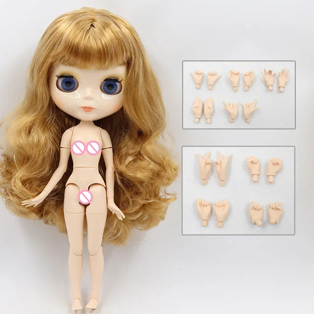 ICY DBS blyth doll 1/6 bjd toy joint body white skin shiny & matte face 30cm on sale special price toy gift anime doll