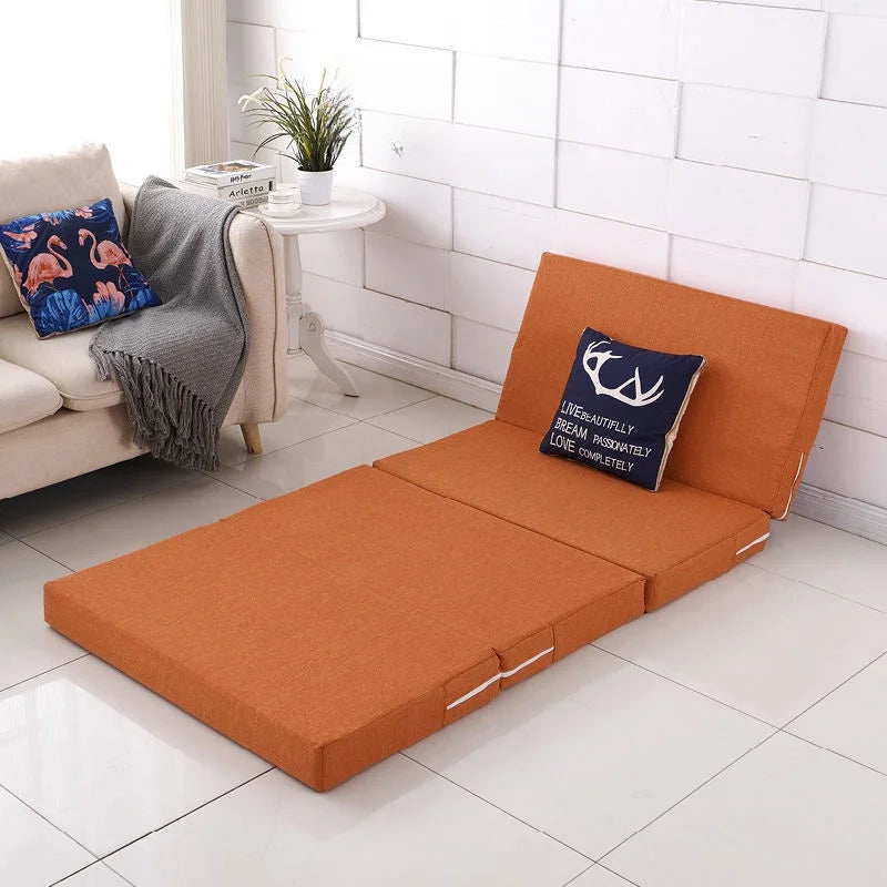 Mattress Multi-color Design Environmentally Friendly Materials Comfortable Cotton Linen Foldable Multifunctional Sponge Durable