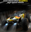 1:16 70KM/H Or 50KM/H 4WD RC Car With LED Remote Control Cars High Speed Drift Monster 4x4 Truck for Kids vs Wltoys 144001 Toys