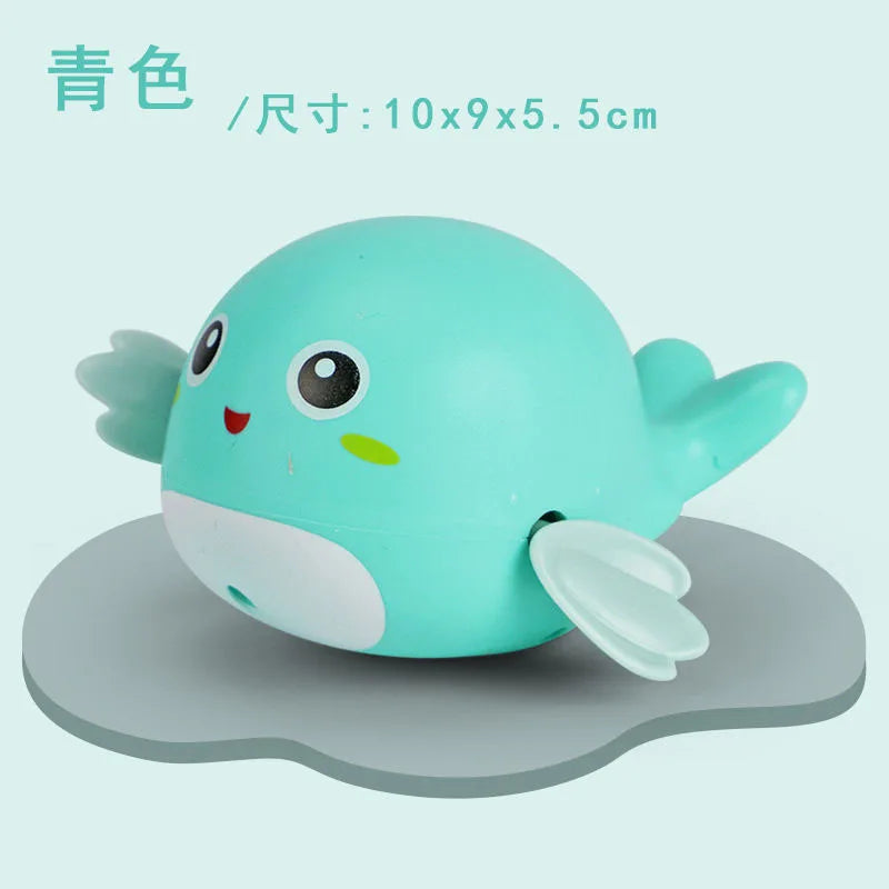 Bath Toys Cute Swimming Duck for Toddlers 1-3 Years Old Floating Wind Up for Boy Girl New Born Baby Bathtub Toddle Plastic Toys