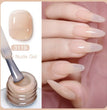 Arte Clavo 3pcs/Set Jelly Gel Polish Nude Pink Gel Nail Polish Translucent Semi Permanent All For Manicure Nail Art