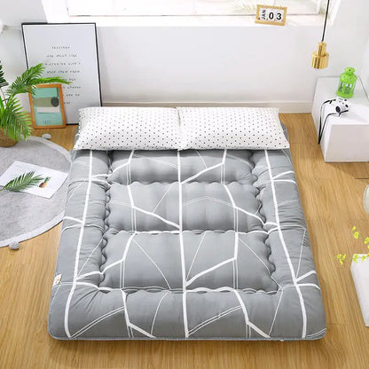 Japanese-style thickened tatami mattress floor mat soft cushion foldable lazy home sleeping pad bedroom floor artifact